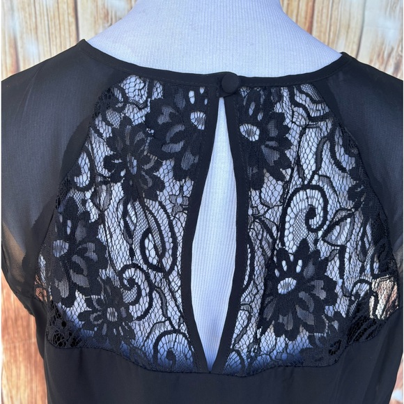 🍋Bisou Bisou Michele Bohbot Lace Mini Dress 🍋 - Picture 2 of 5